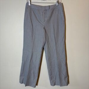 Talbots Petites Pinstripe Pants Italian Fabric Career‎ Office Women Size 8P